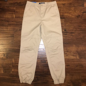 Boys Khaki Jogger Pants